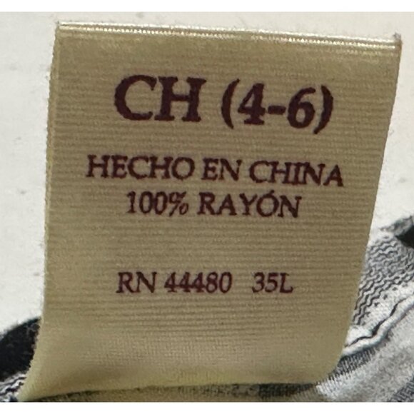 Women's Faded Glory Mini V-neck Dress Black & White Gingham Rayon Size S (4-6) - Picture 11 of 15